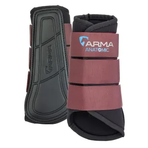 Shires Black Cherry ARMA Neoprene Brushing Boots