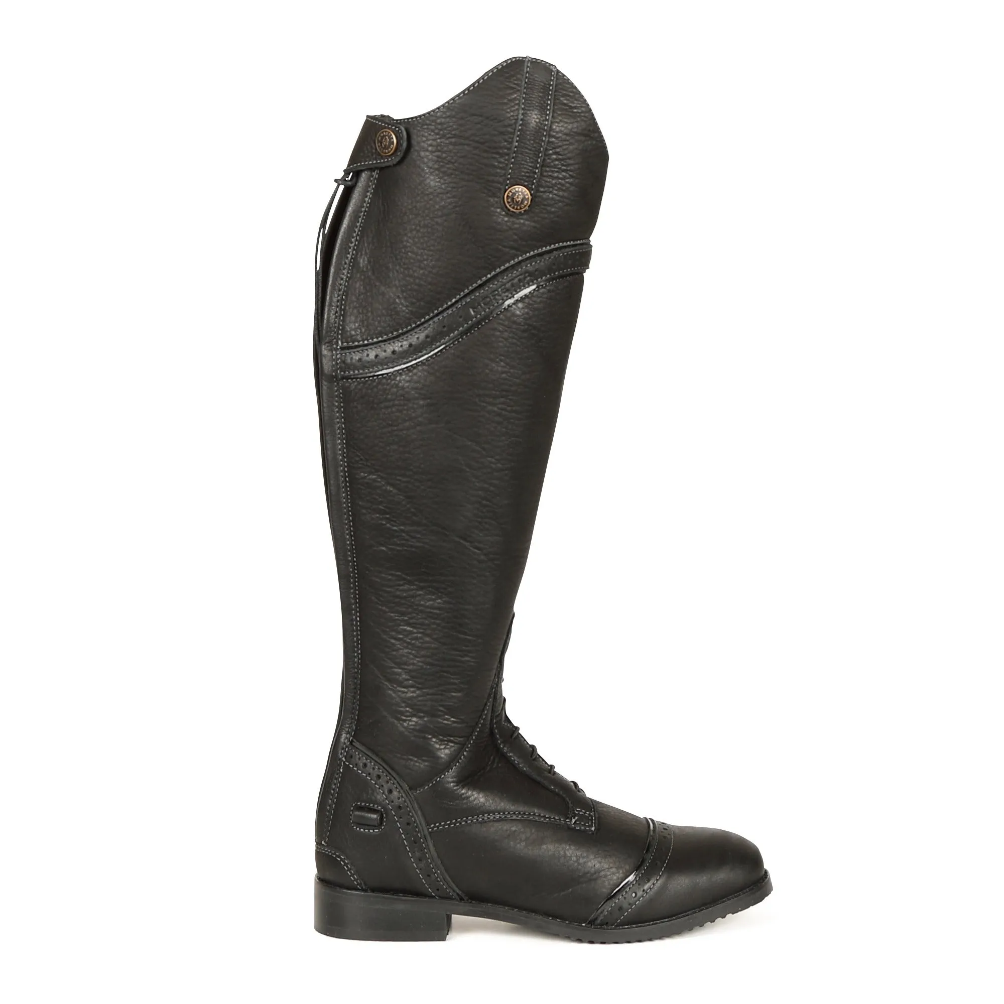 Shires Moretta Black Constantina Laced Front Riding Boots
