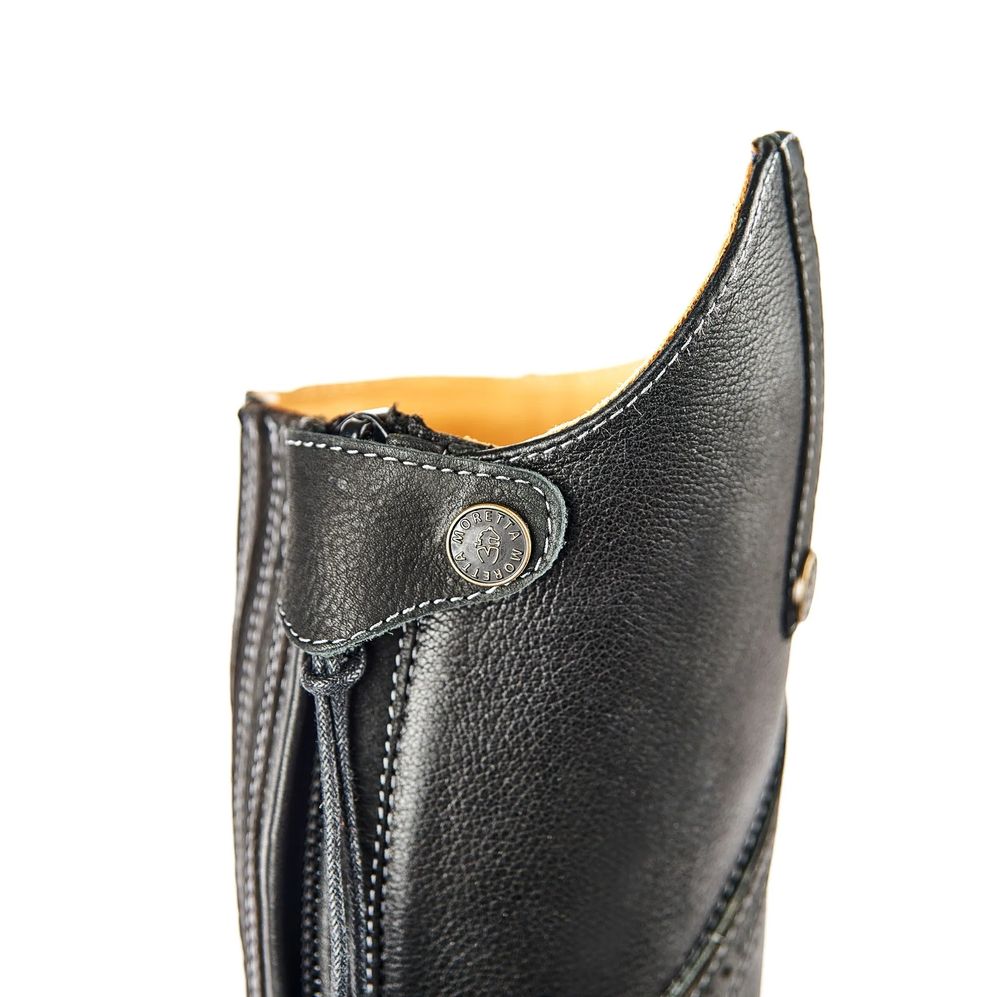 Shires Moretta Black Constantina Laced Front Riding Boots