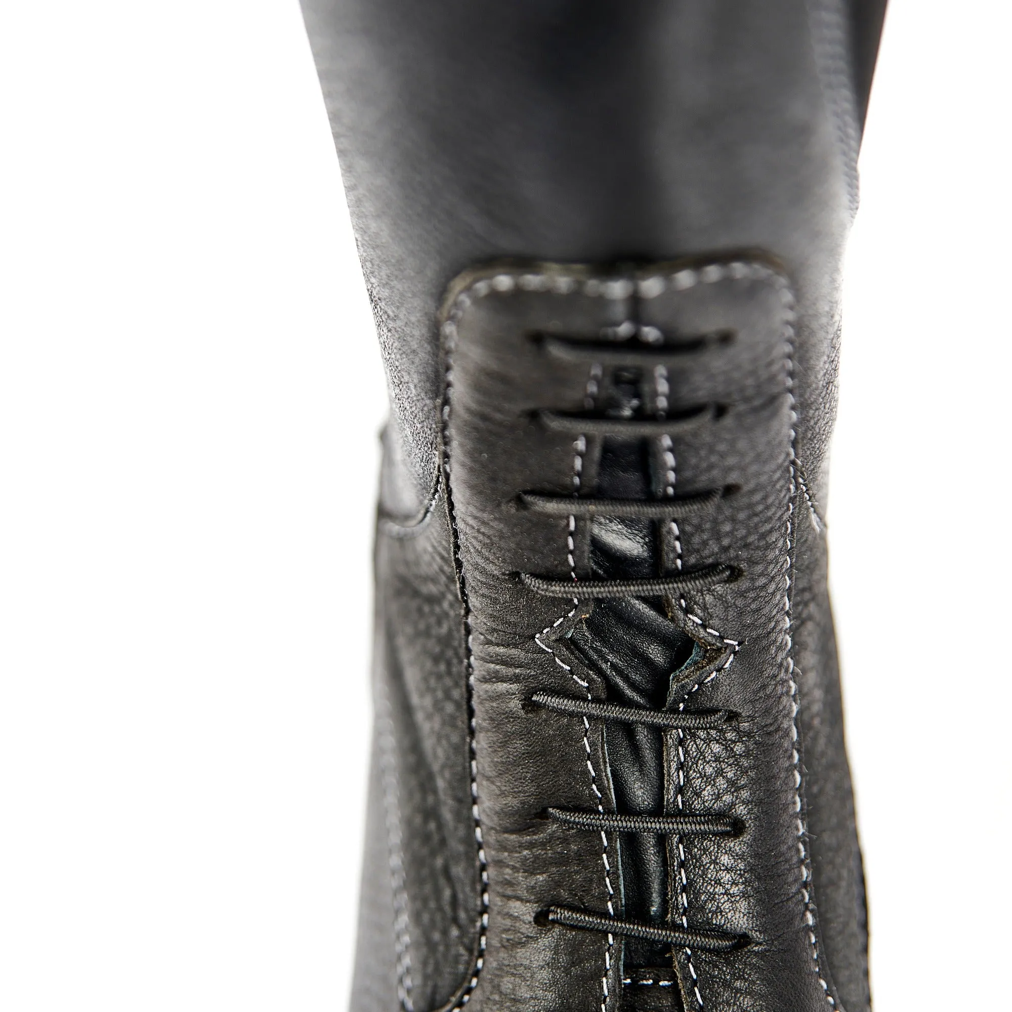Shires Moretta Black Constantina Laced Front Riding Boots