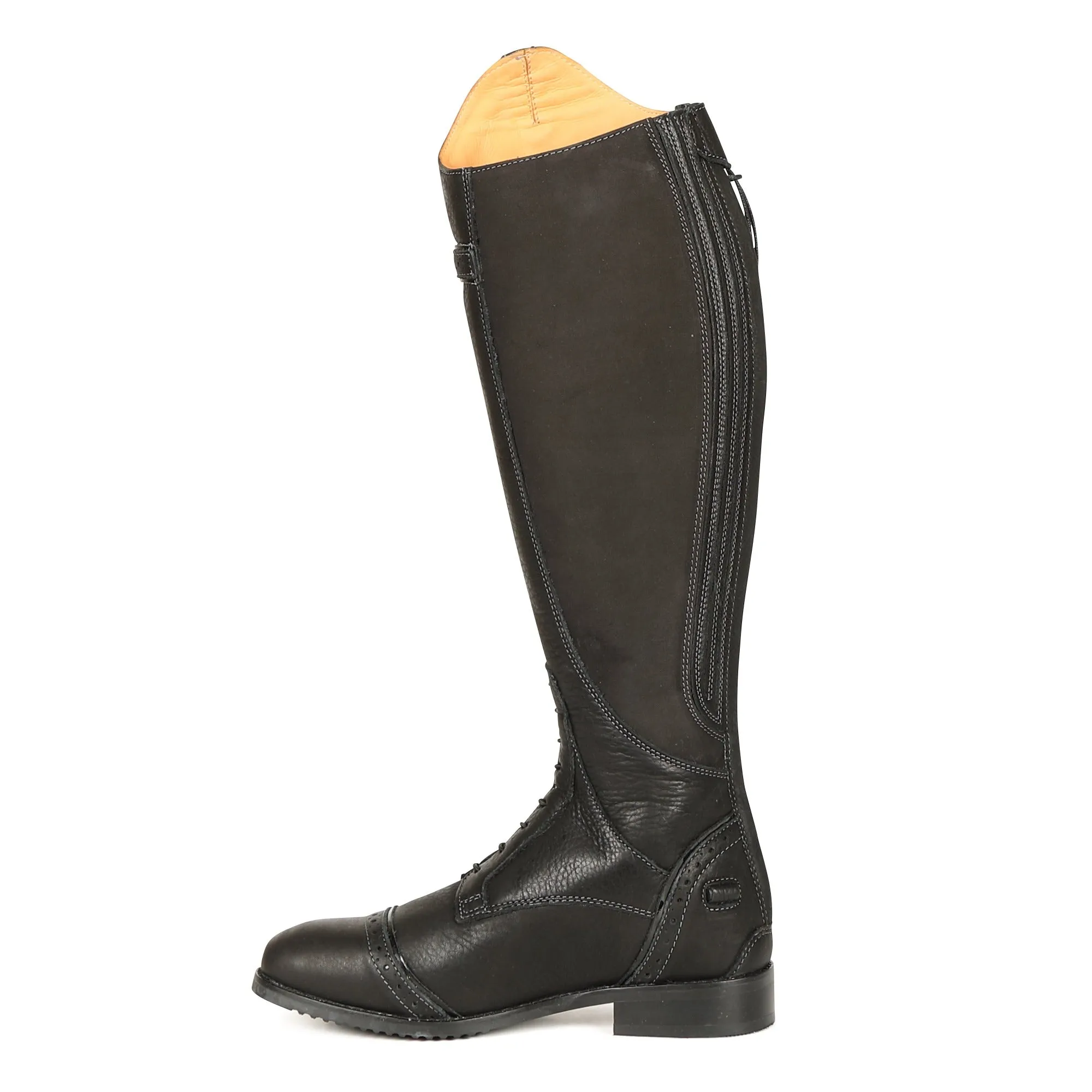 Shires Moretta Black Constantina Laced Front Riding Boots