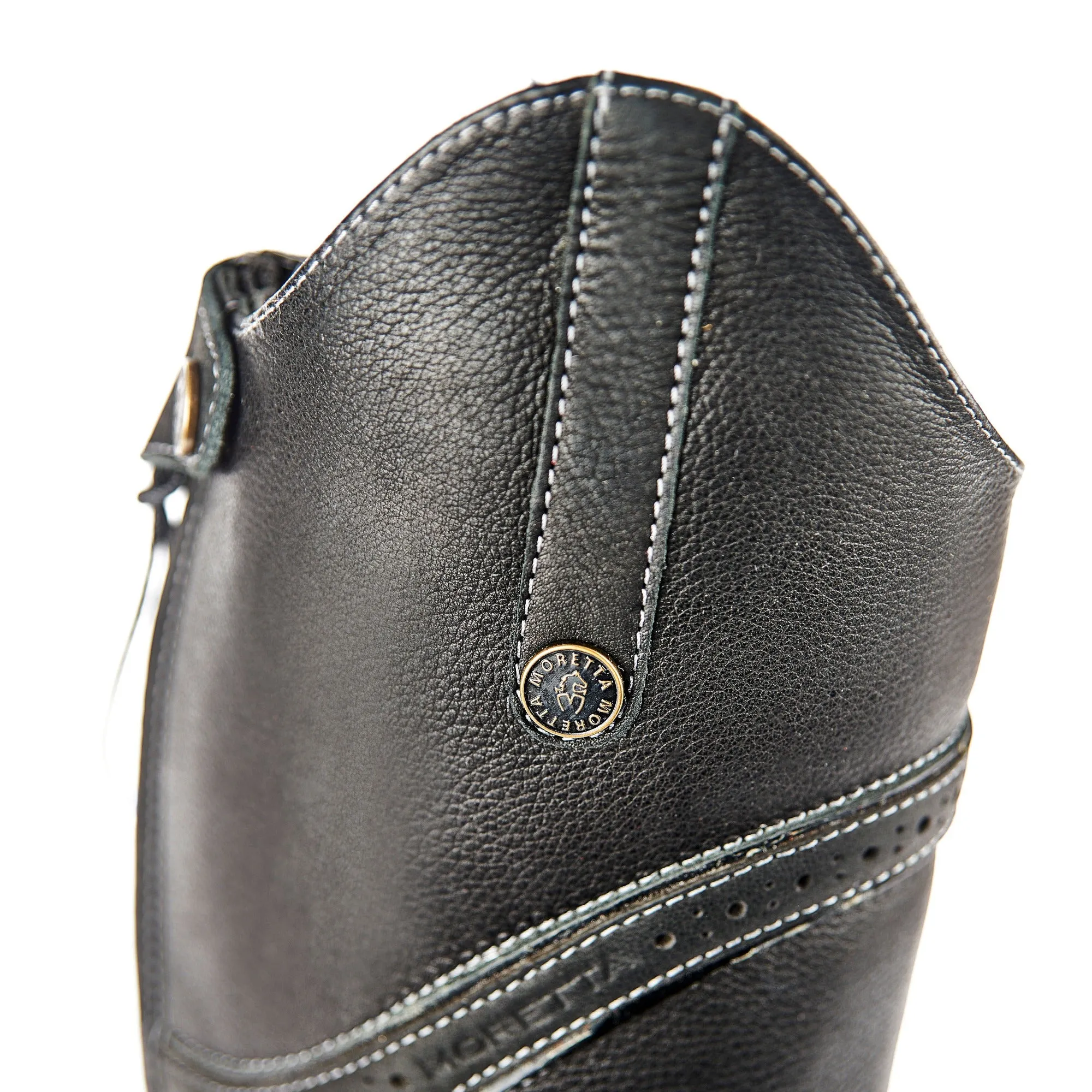 Shires Moretta Black Constantina Laced Front Riding Boots