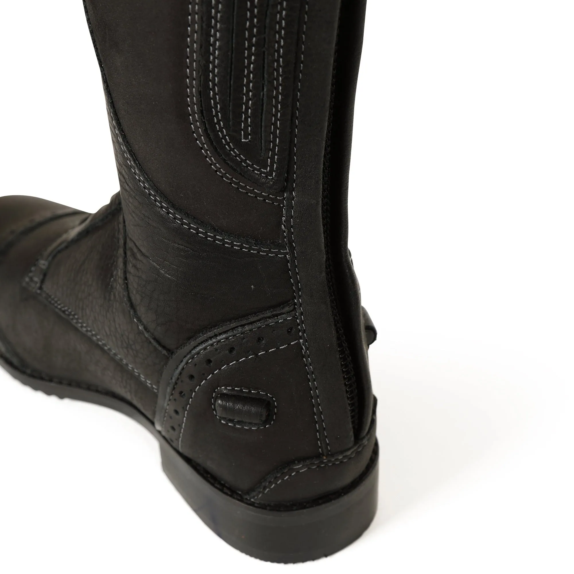 Shires Moretta Black Constantina Laced Front Riding Boots