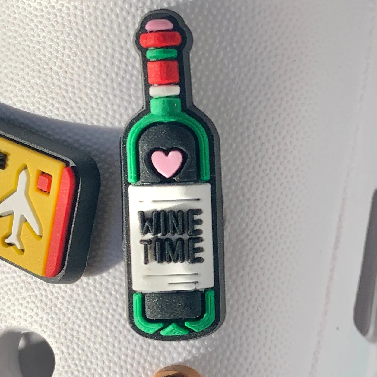 SHOE CHARMS - WINE TIME