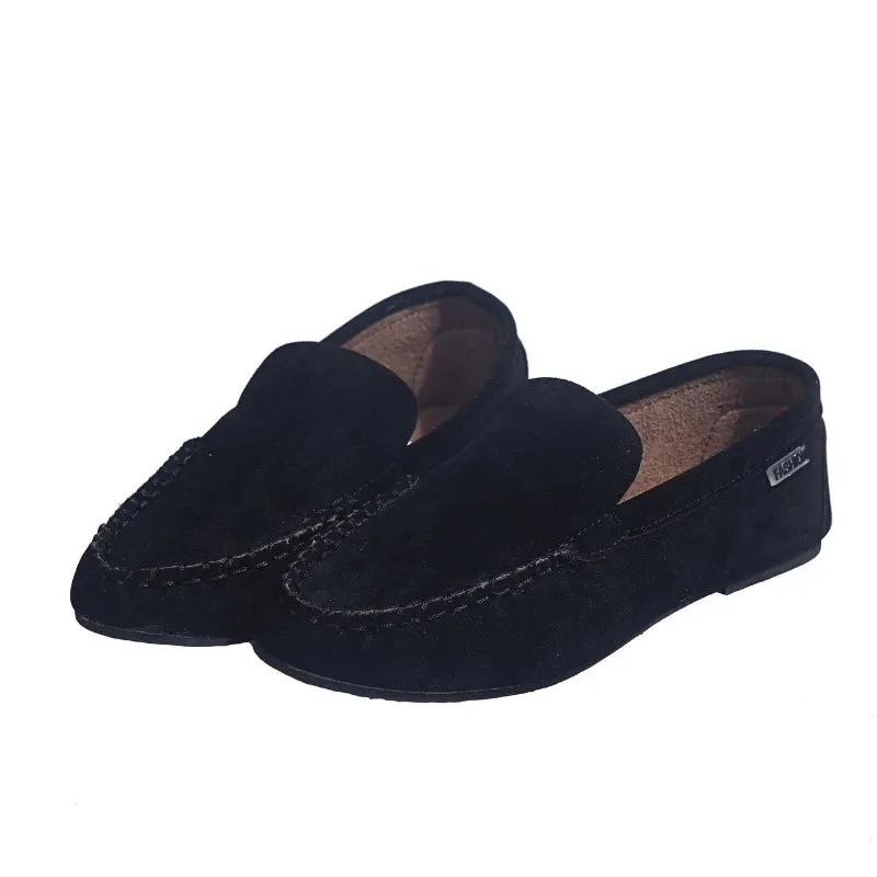 Shoes for Women 2024 Brand Slip-on Women's Flats Fashion Solid Casual Flat Shoes Hot Sale Round Toe Light Loafers Zapatos Mujer