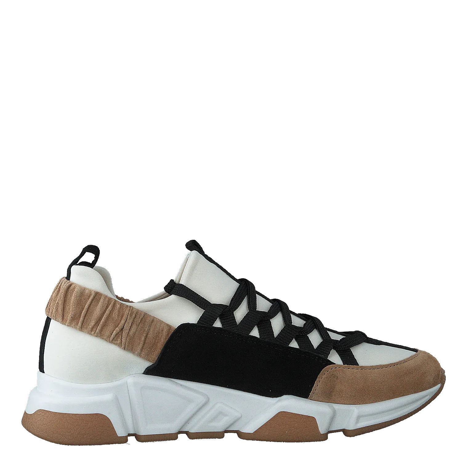 Sportshoe Beige/white/black