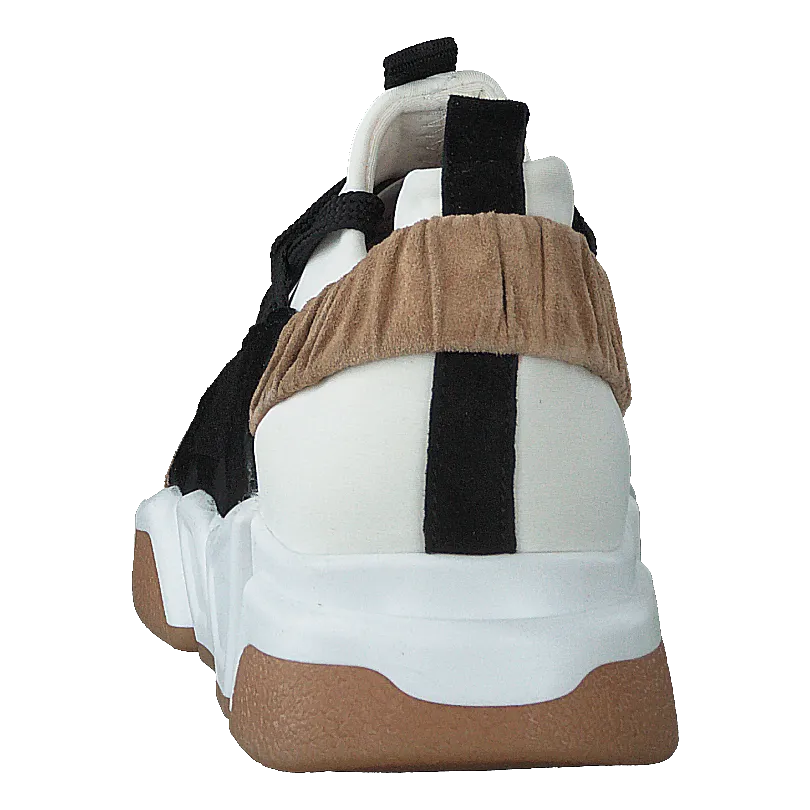 Sportshoe Beige/white/black
