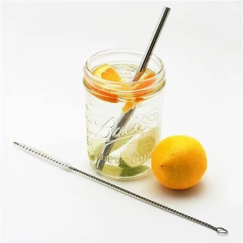 Stainless Steel Straw   Straw Brush Cleaner