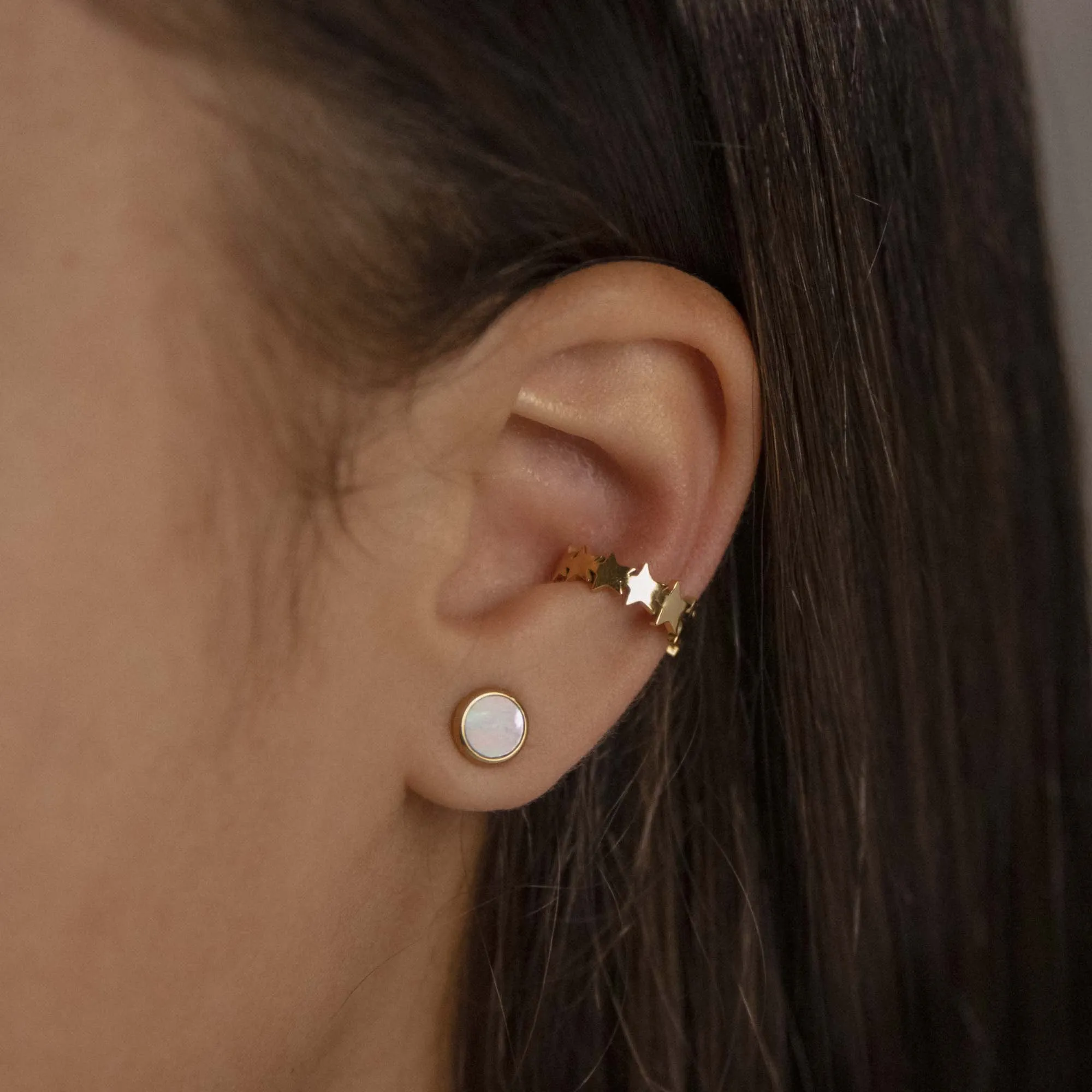 Star Trail Ear Cuff