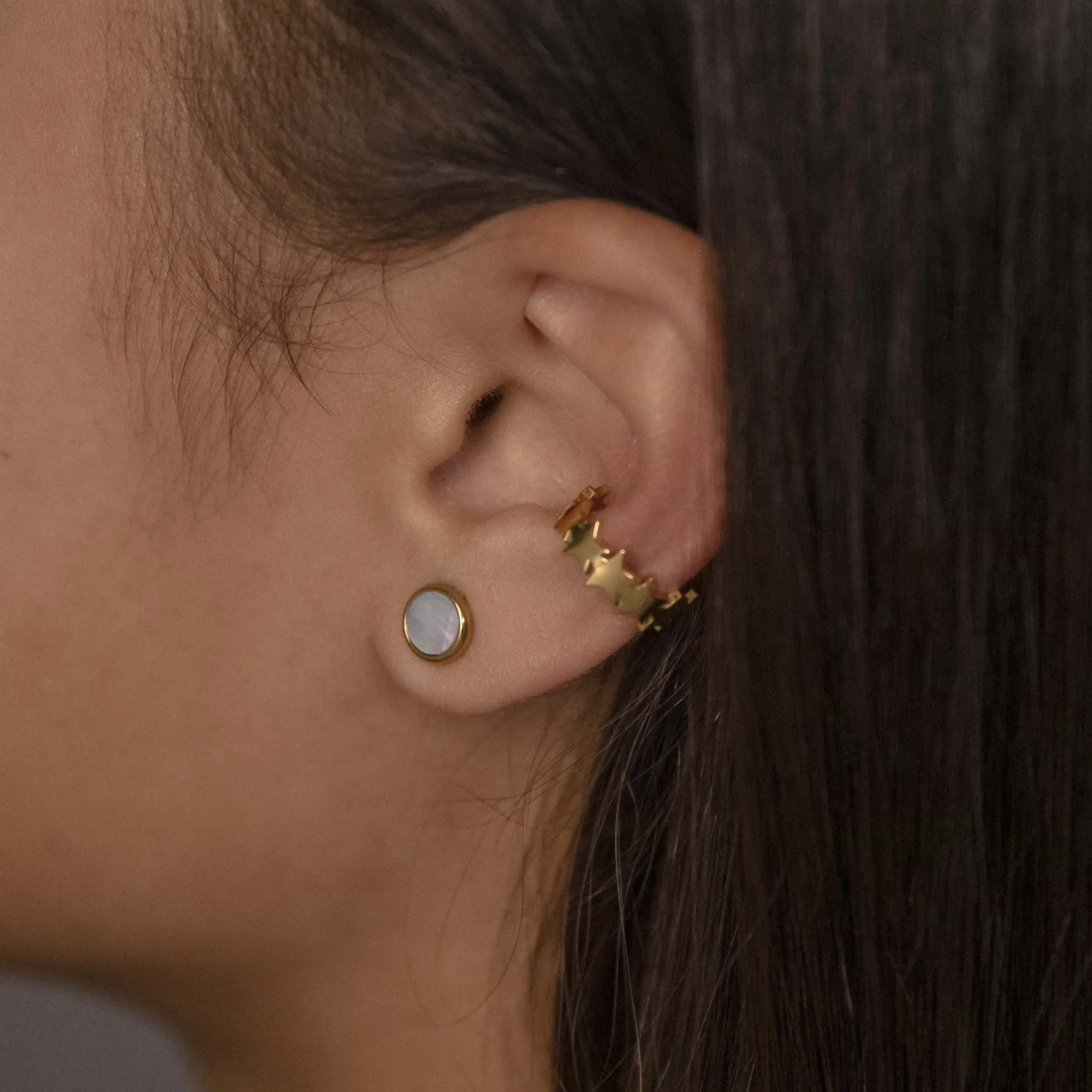 Star Trail Ear Cuff
