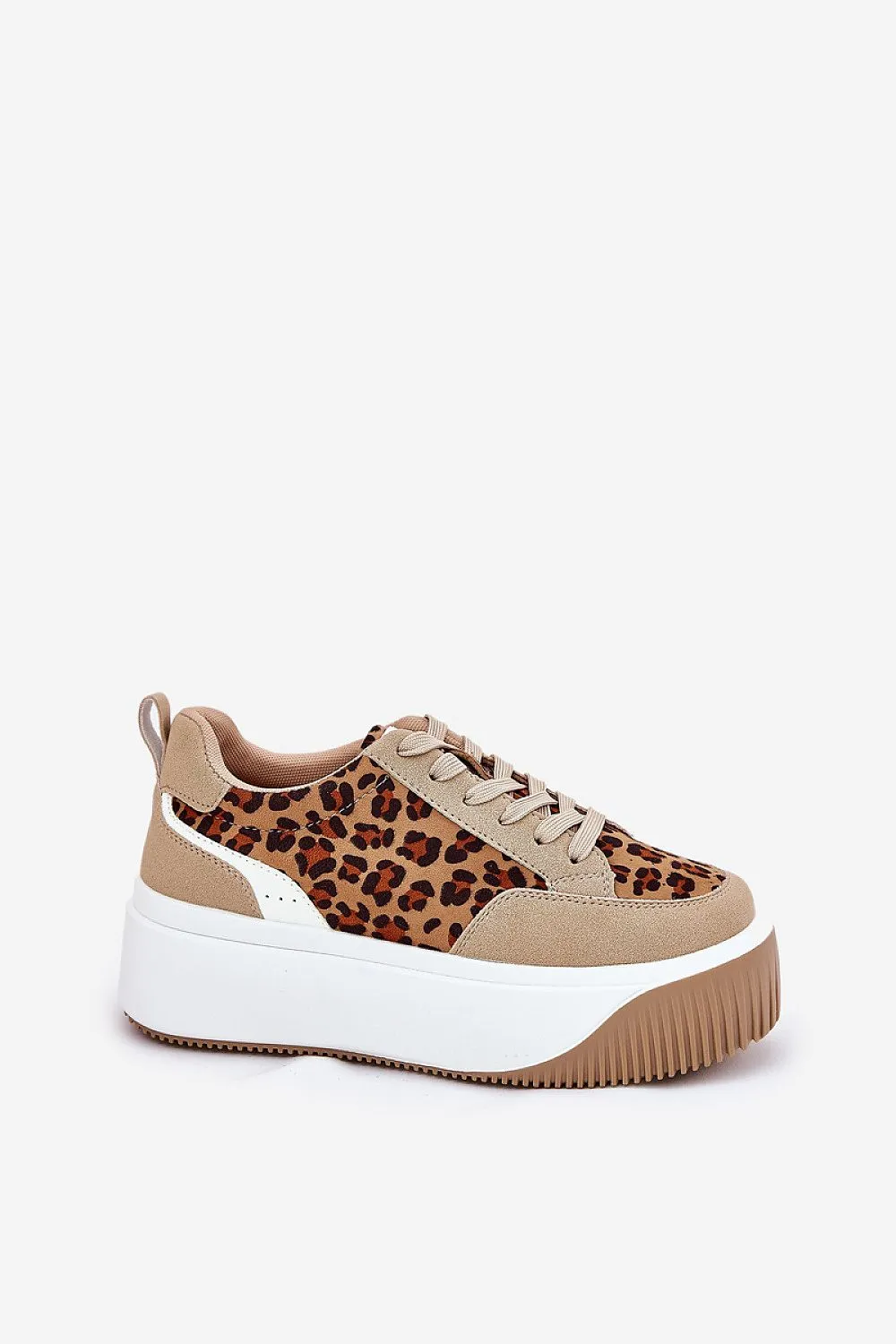 Step in Style Brown Eco-suede Sport Shoes Sneakers