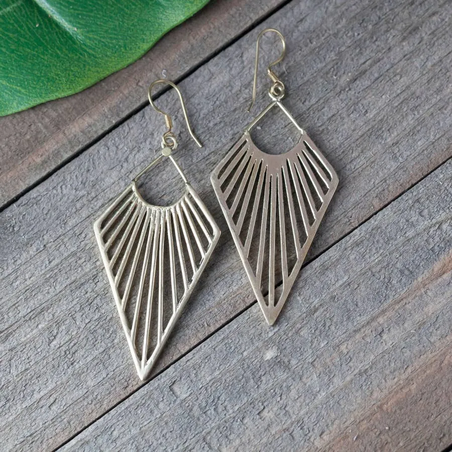 Sunrays Diamond Earrings