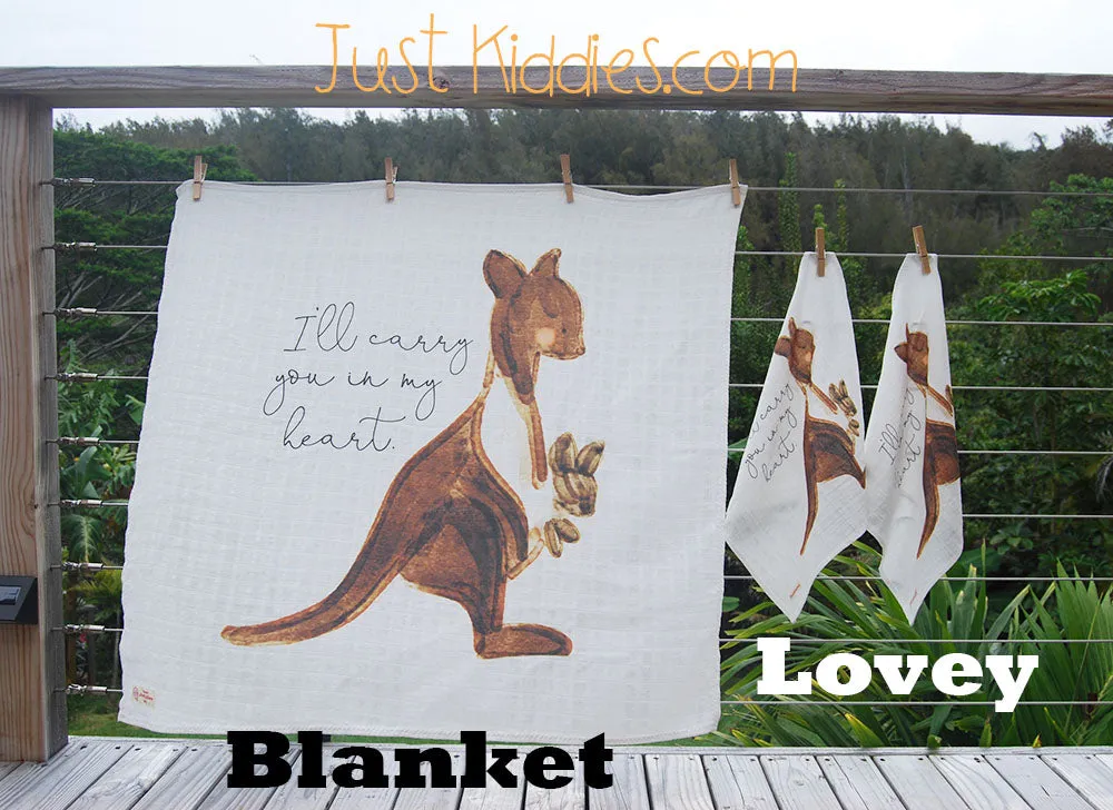 Swaddle Muslin Blanket - KANGAROO
