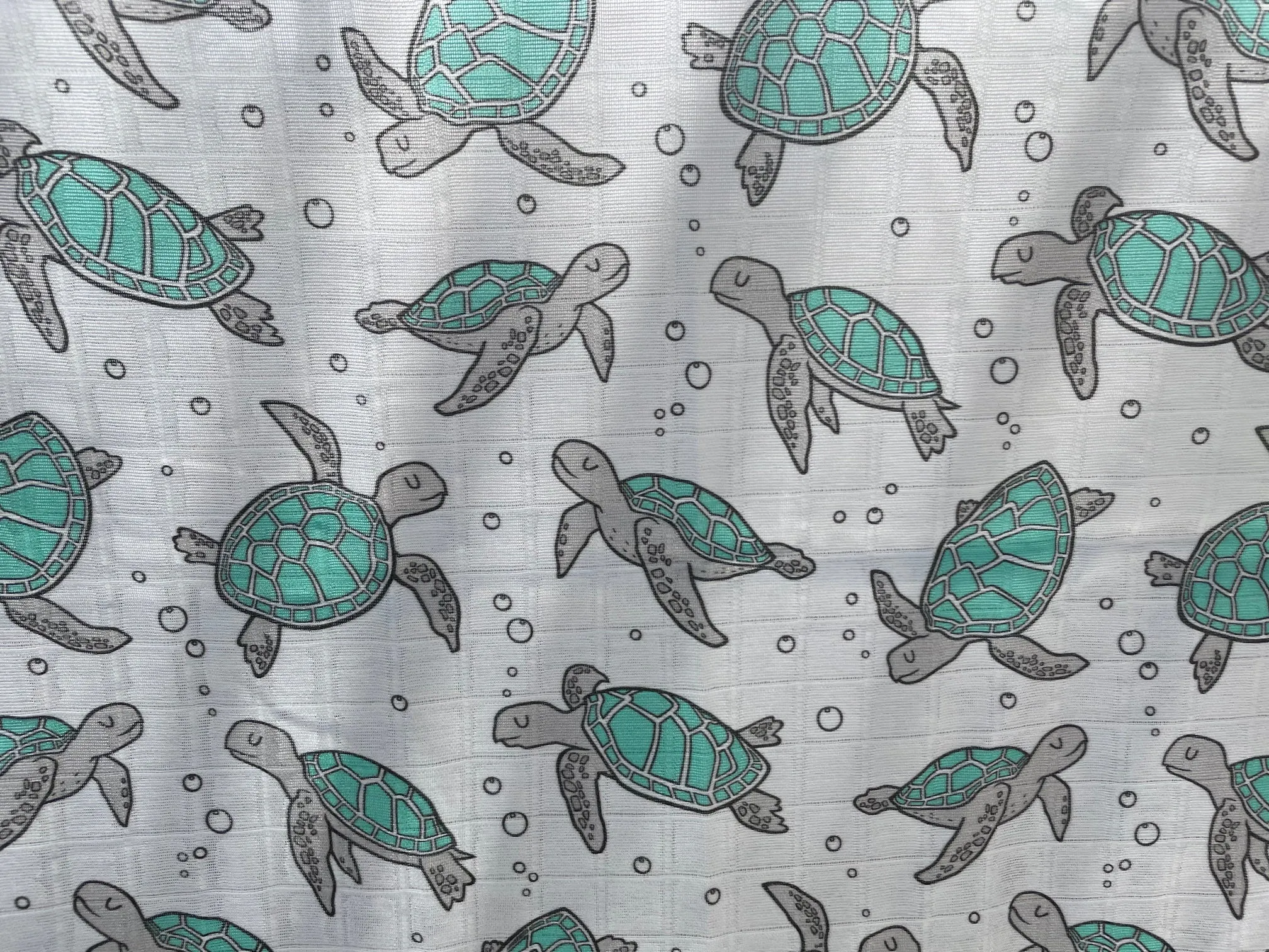 Swaddle Muslin Blanket - TURTLE