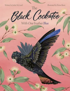 The Black Cockatoo With One Feather Blue
