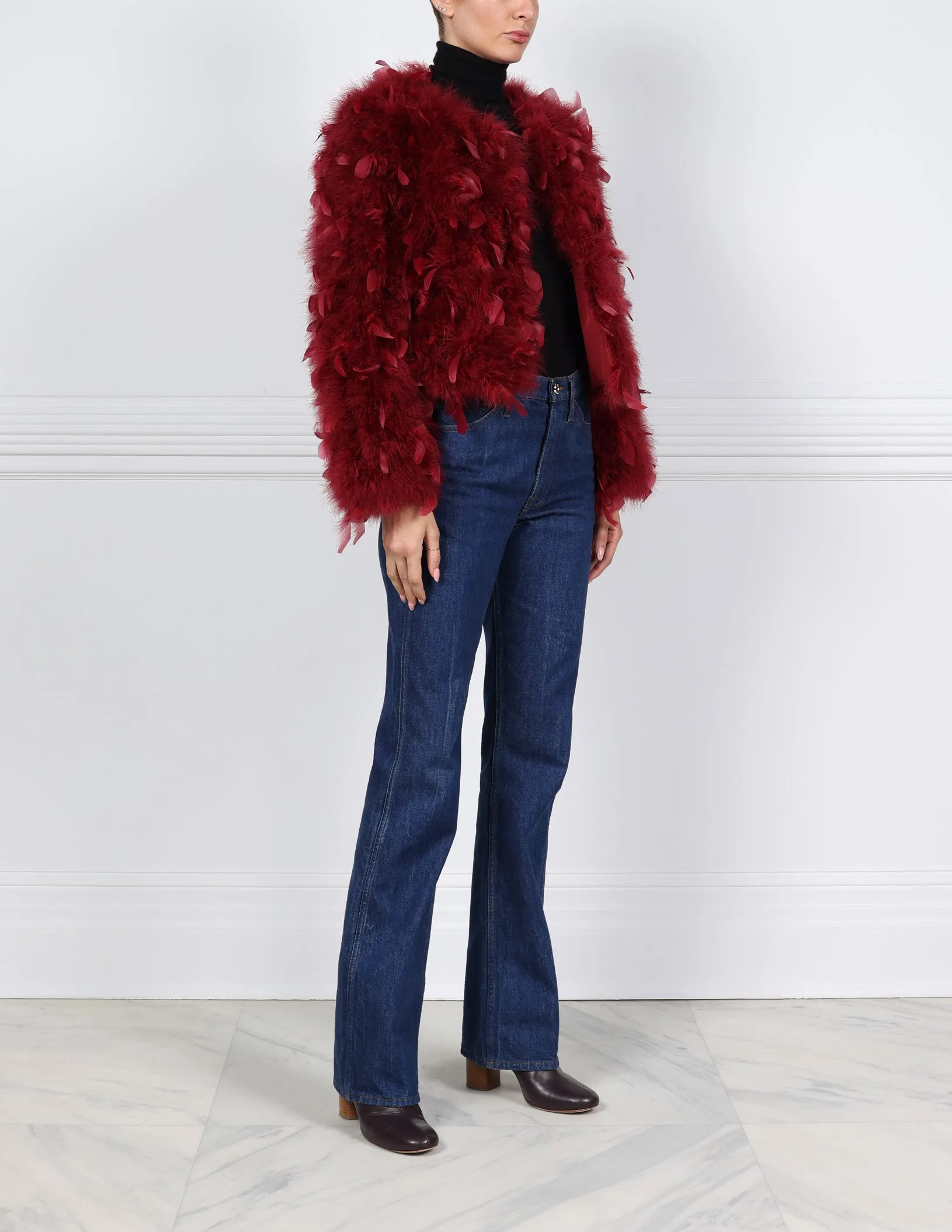 The Fifi Feather Jacket