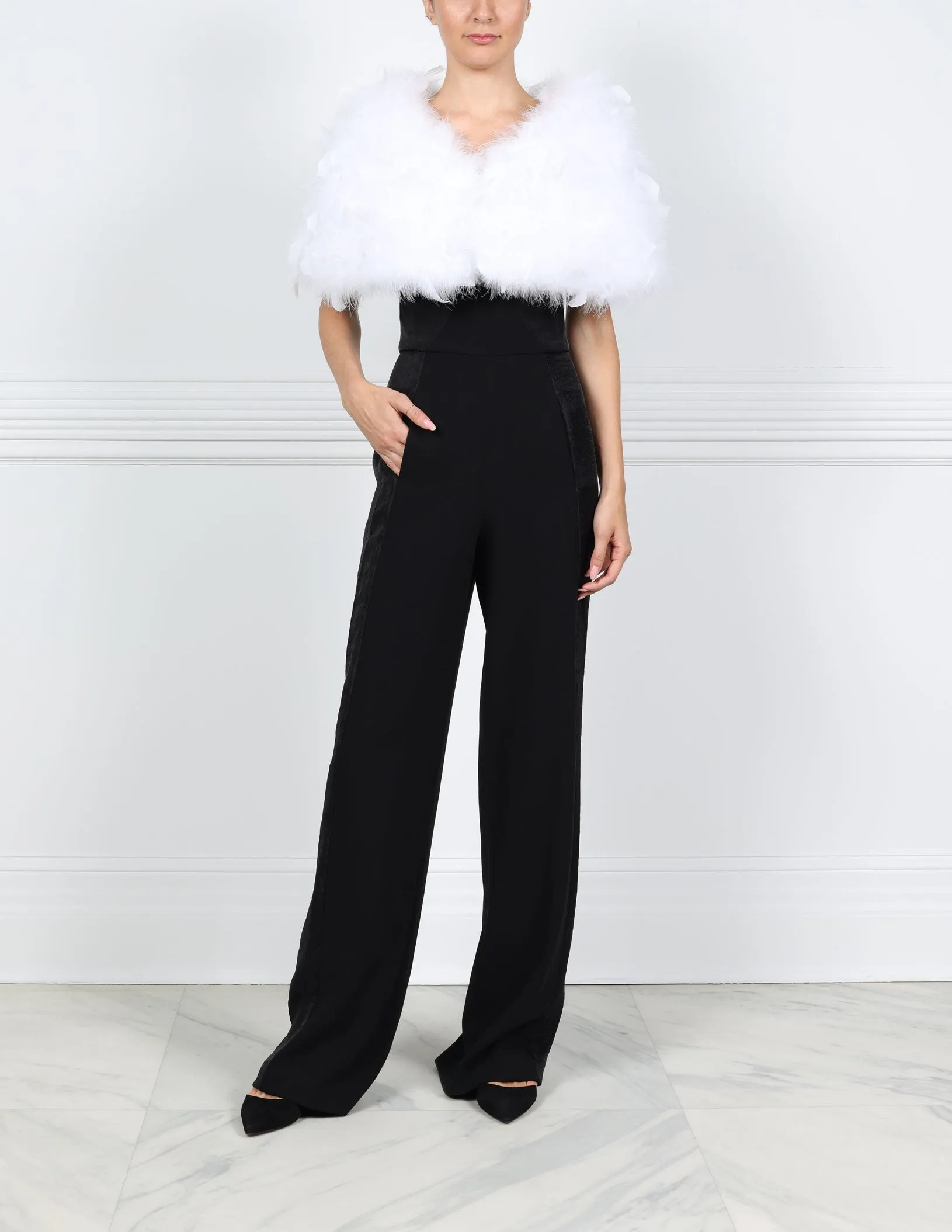 The Sophia Feather Stole