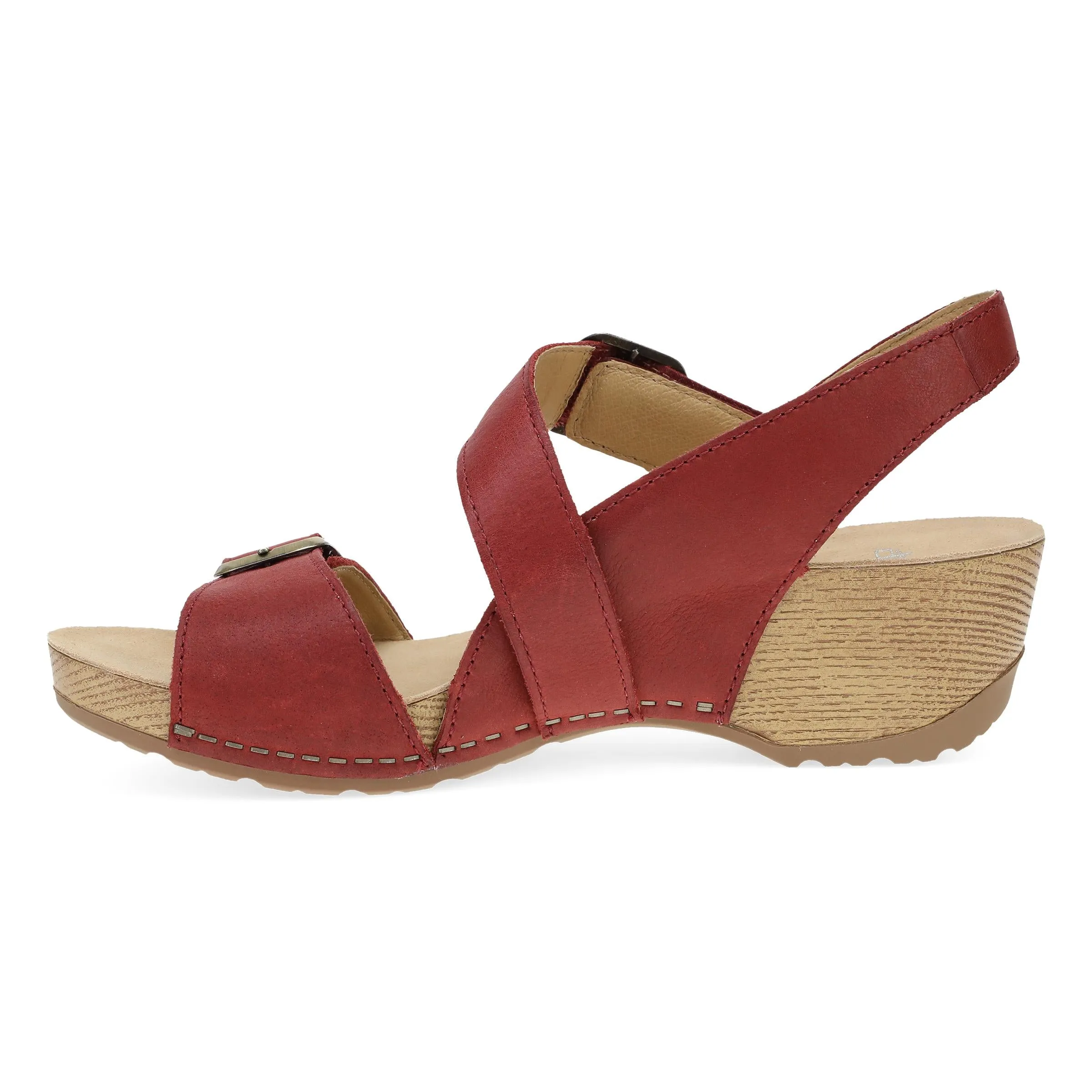 Trinity Cayenne Burnished Nubuck