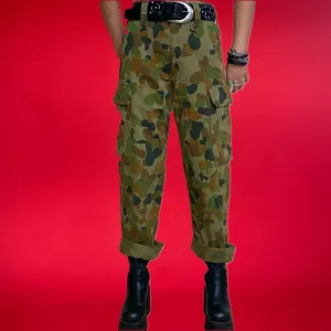 Vintage combat camo pants