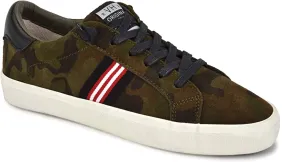 VINTAGE HAVANA Bleeker CAMO with Stripe Women's Fashion Sneaker (5.5 M, Army Camo)