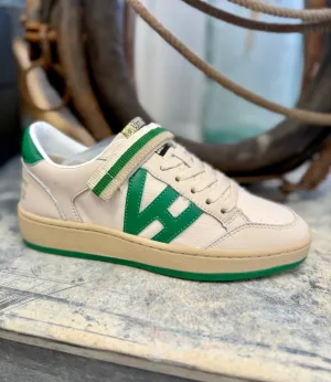 Vintage Havana Next 6 Green Strap Sneakers