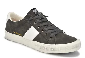 VINTAGE HAVANA Women's BRISTAL Round Toe LACE Less Slip-ON Fashion Sneaker 6 M Wild Black