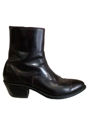 Vintage Leather Cowboy Boots