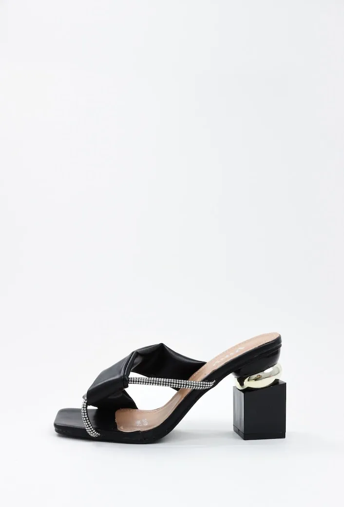 Viny - Women's Square Block Heels
