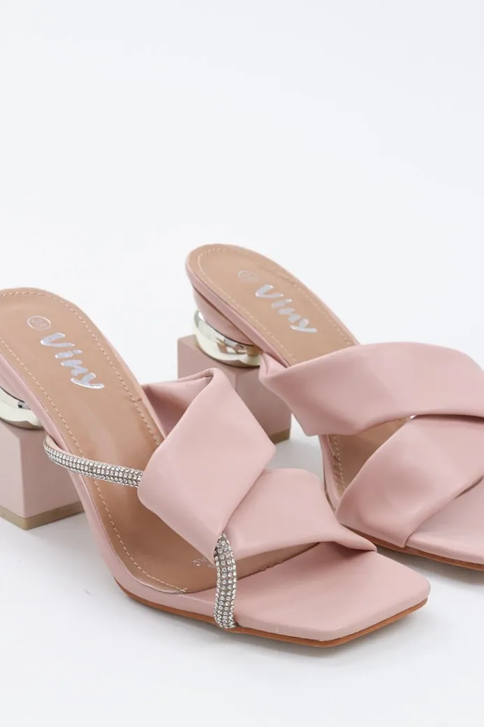 Viny - Women's Square Block Heels