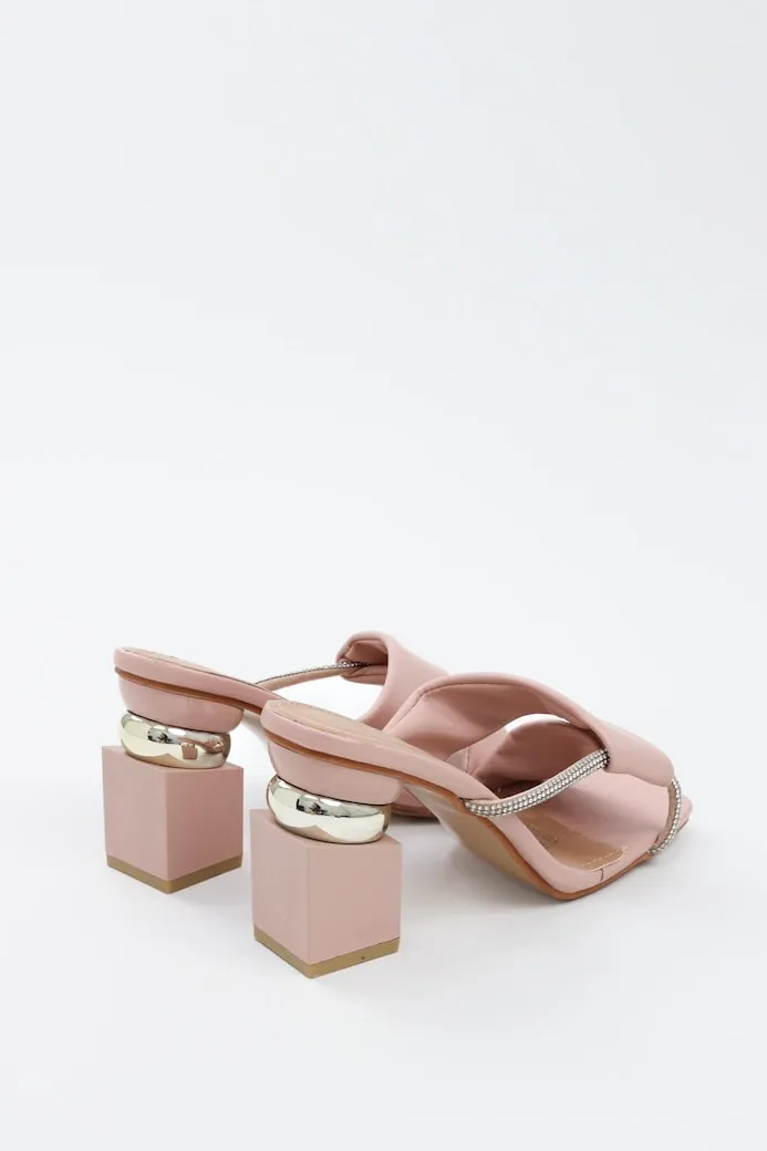 Viny - Women's Square Block Heels