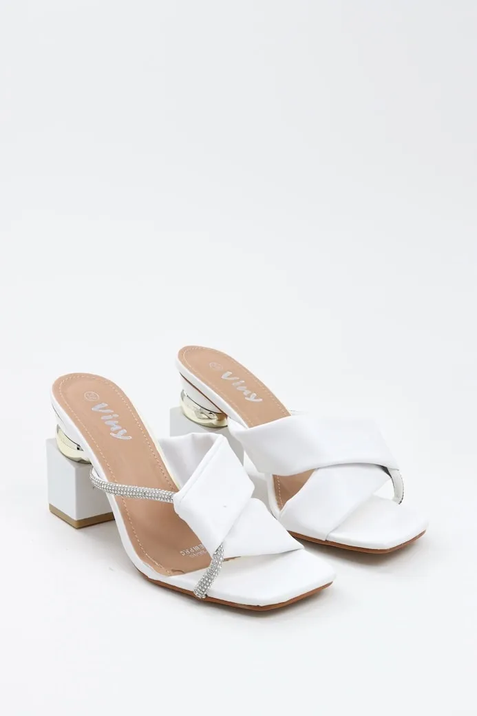 Viny - Women's Square Block Heels