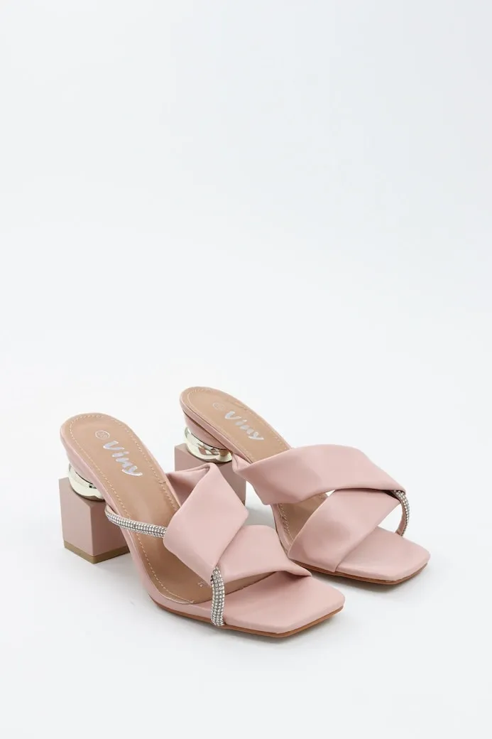 Viny - Women's Square Block Heels