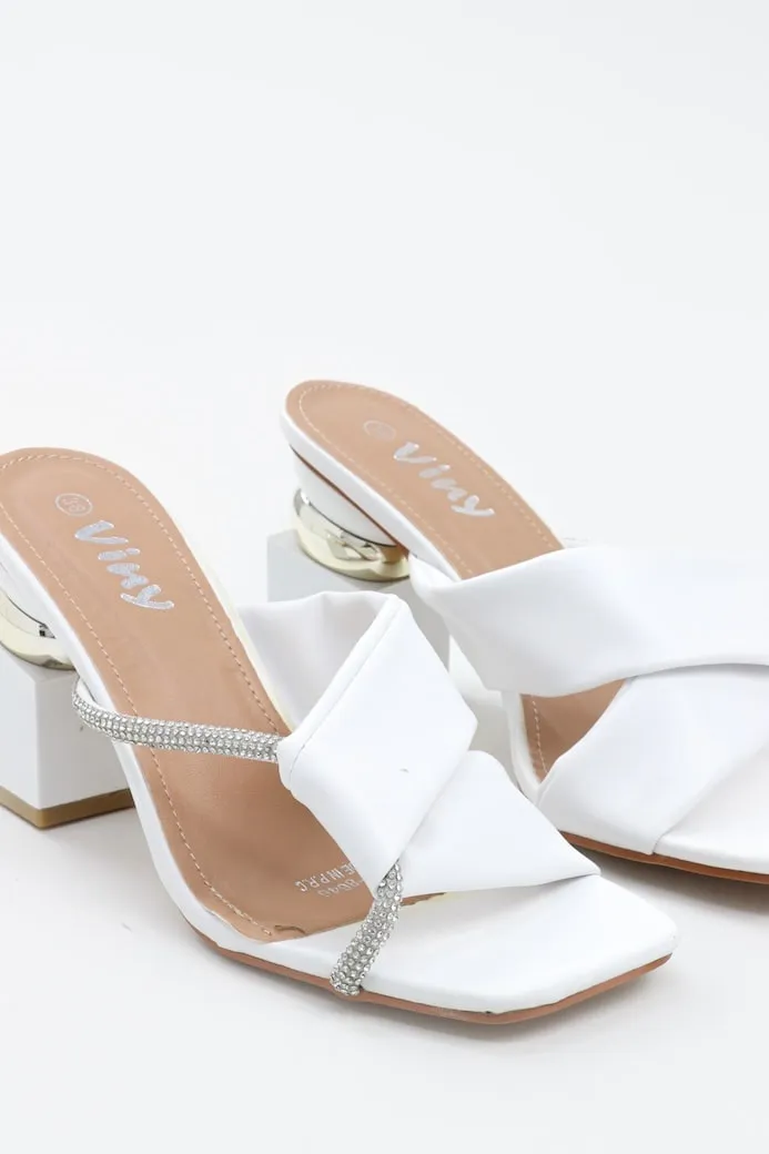 Viny - Women's Square Block Heels