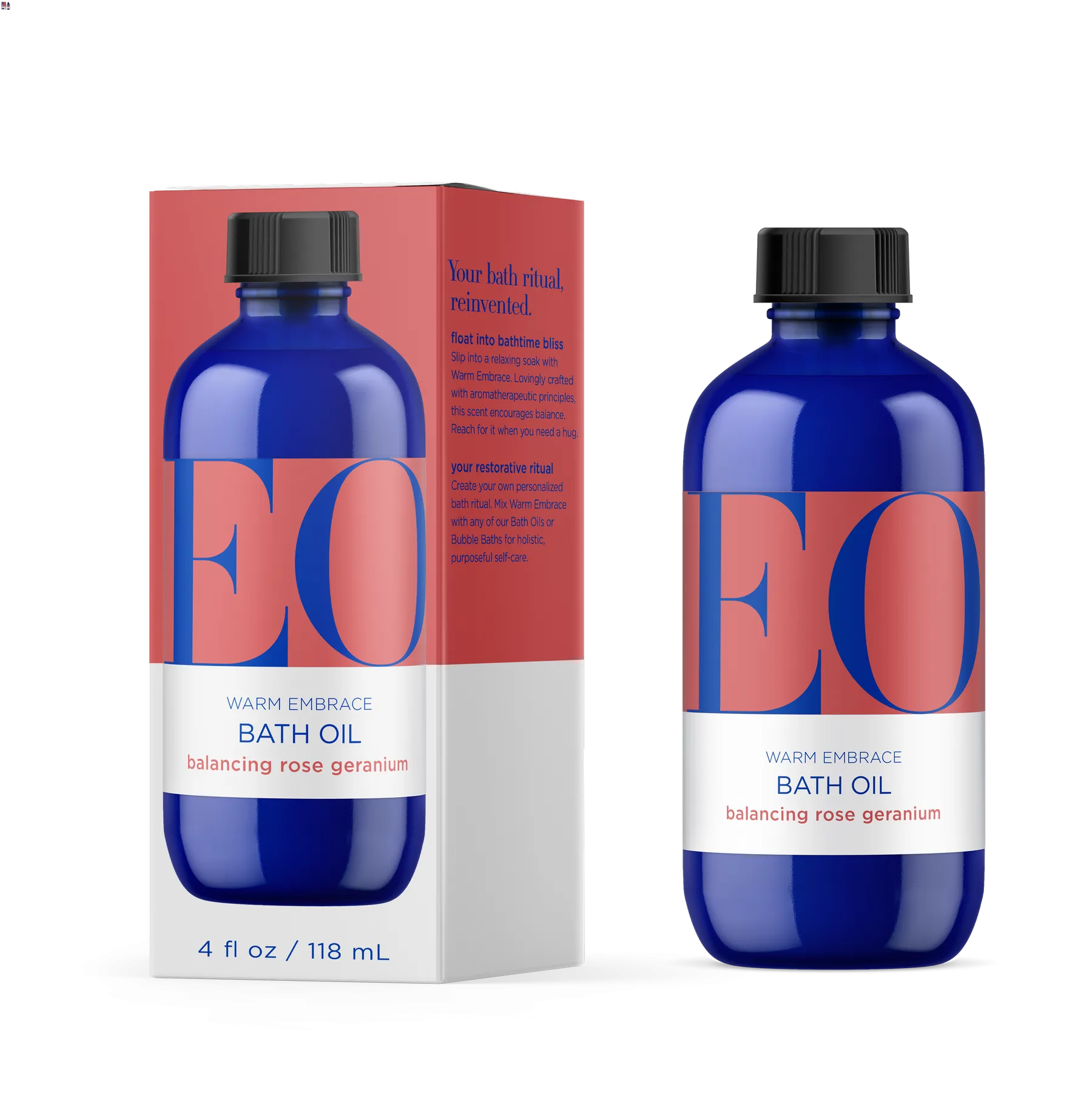 Warm Embrace Bath Oil in Rose Geranium