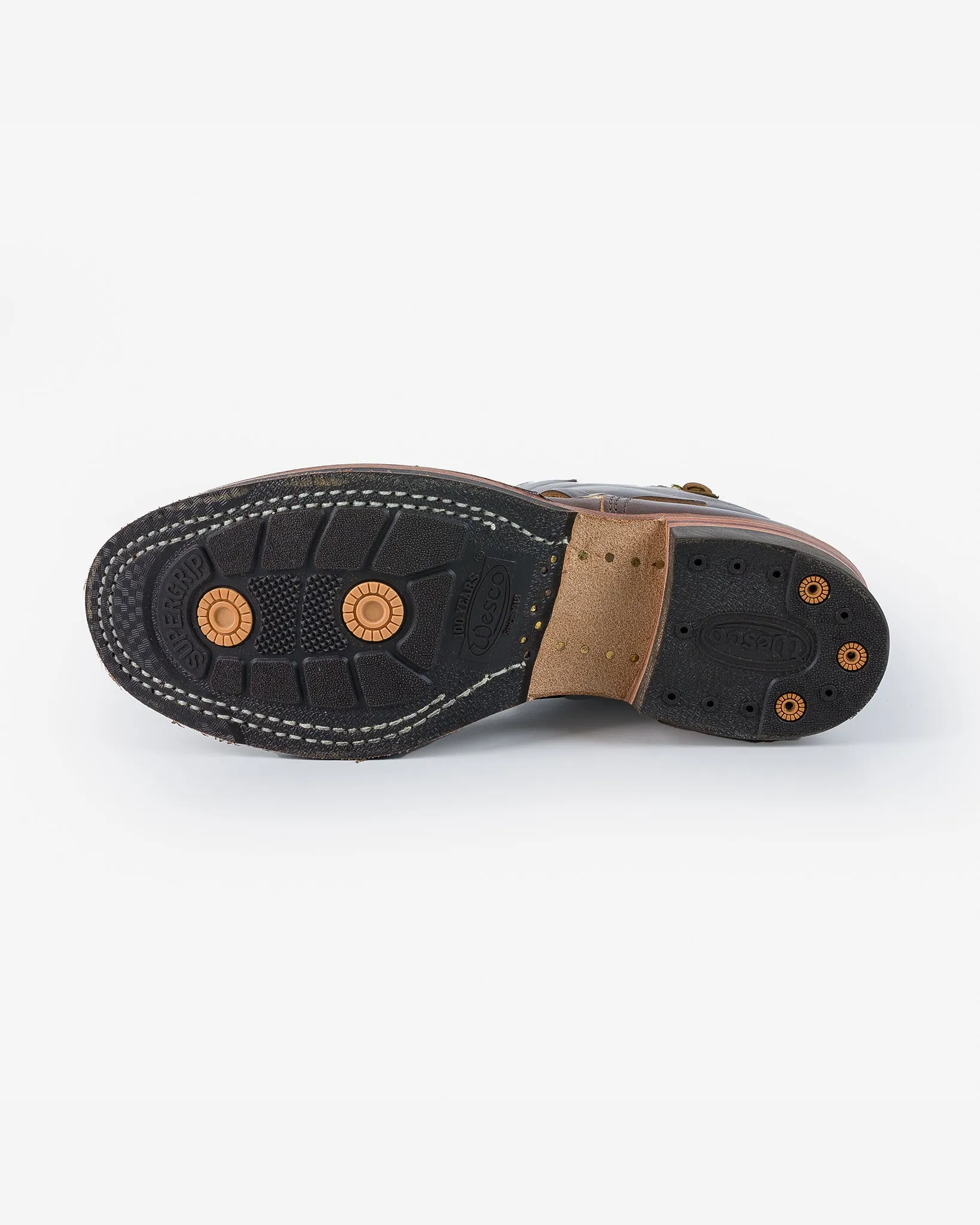 Wesco® - 10" Horsehide  Engineer Boot - Brown. The "Mister Lou"