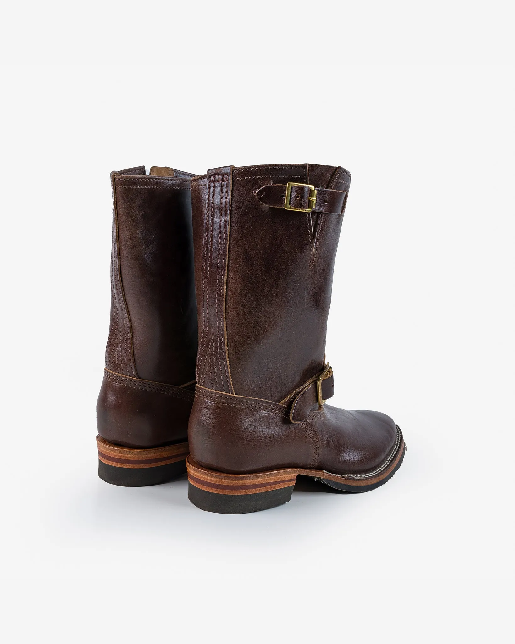 Wesco® - 10" Horsehide  Engineer Boot - Brown. The "Mister Lou"
