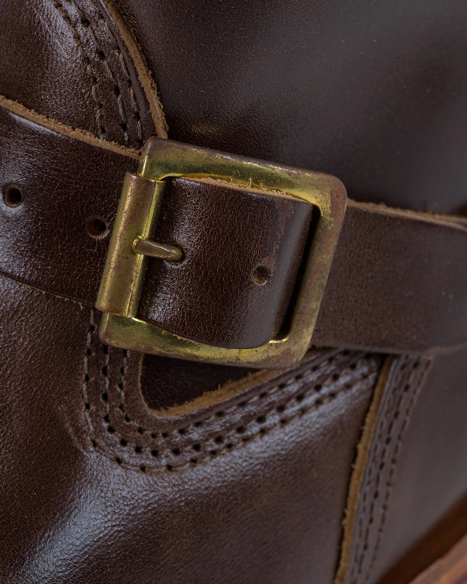 Wesco® - 10" Horsehide  Engineer Boot - Brown. The "Mister Lou"