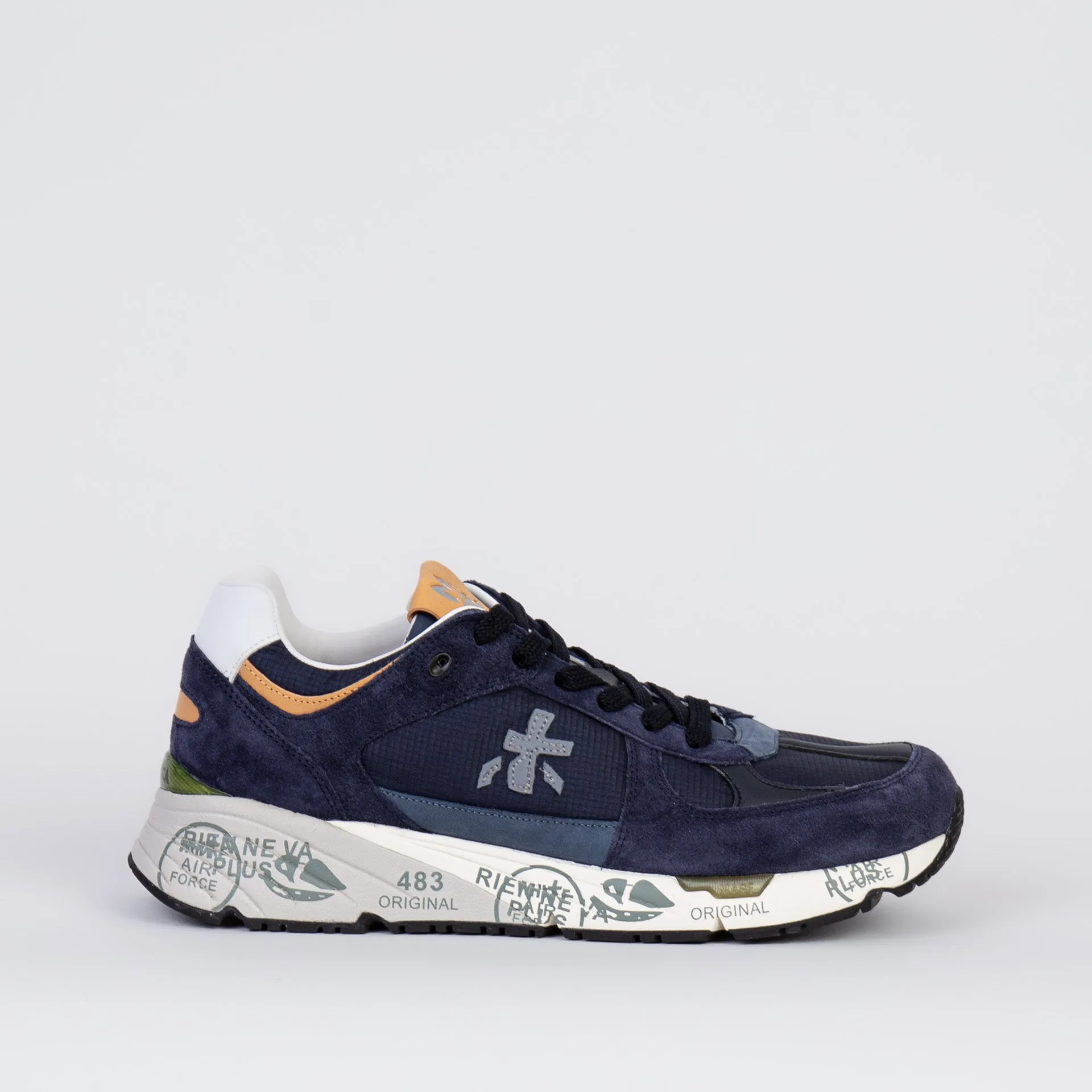 WHITE PREMIATA SNEAKERS MASE 7237