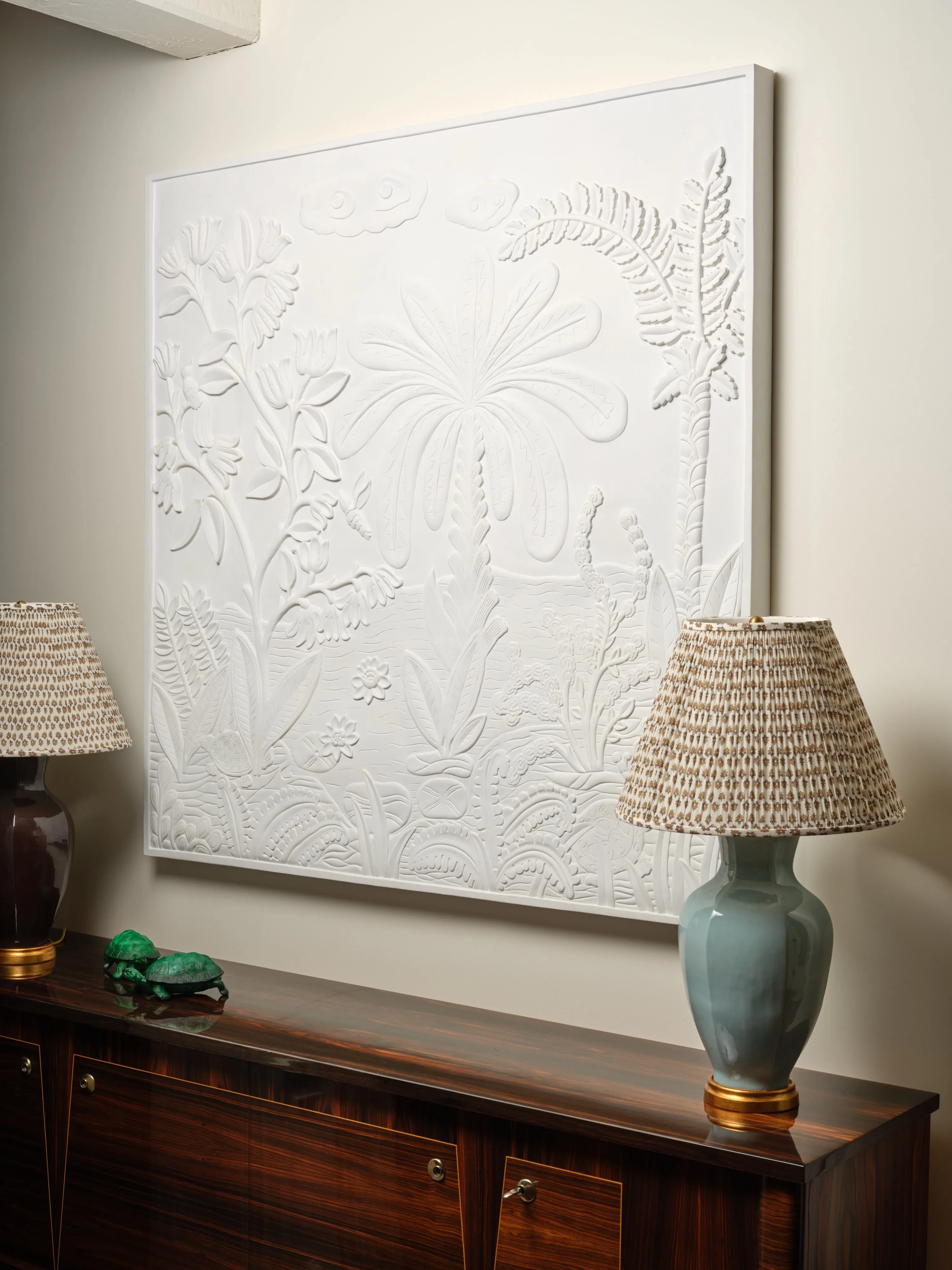 Wild Ginger Lampshade (Brown)