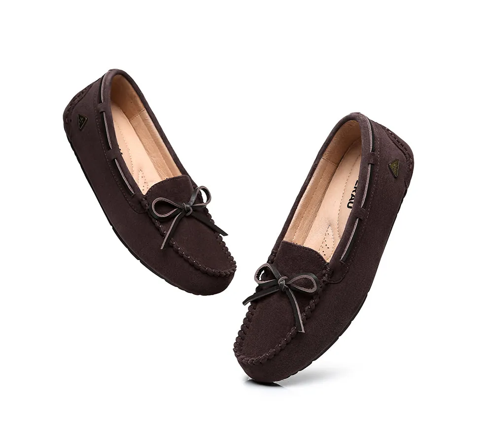 Women Moccasins Leather Summer Casual Flats Loafers