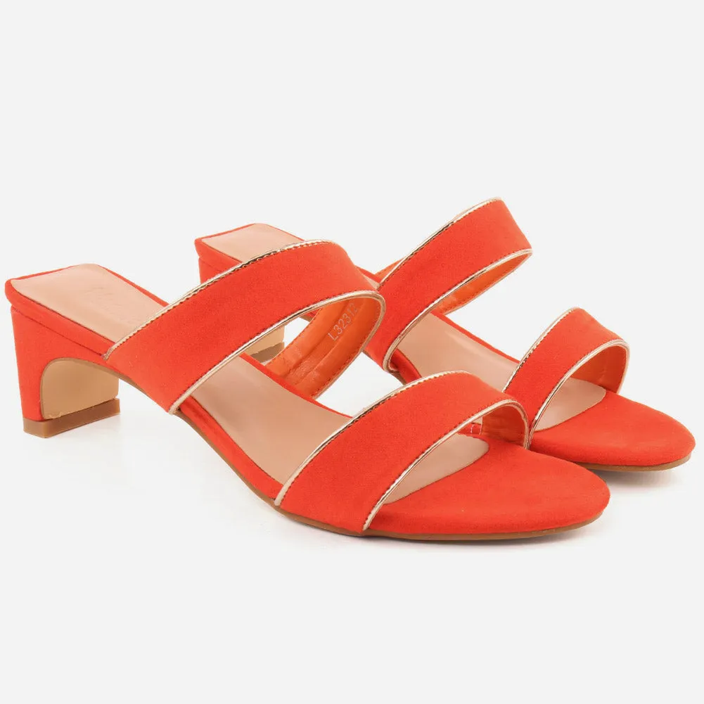 Women "NICOLE" Comfy Gorgeous Nubuck Slip On Sandals