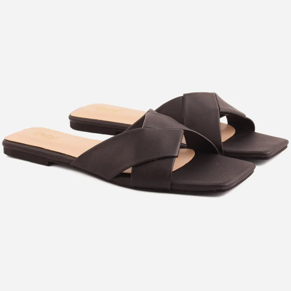 Women "SELA" Flat Slippers