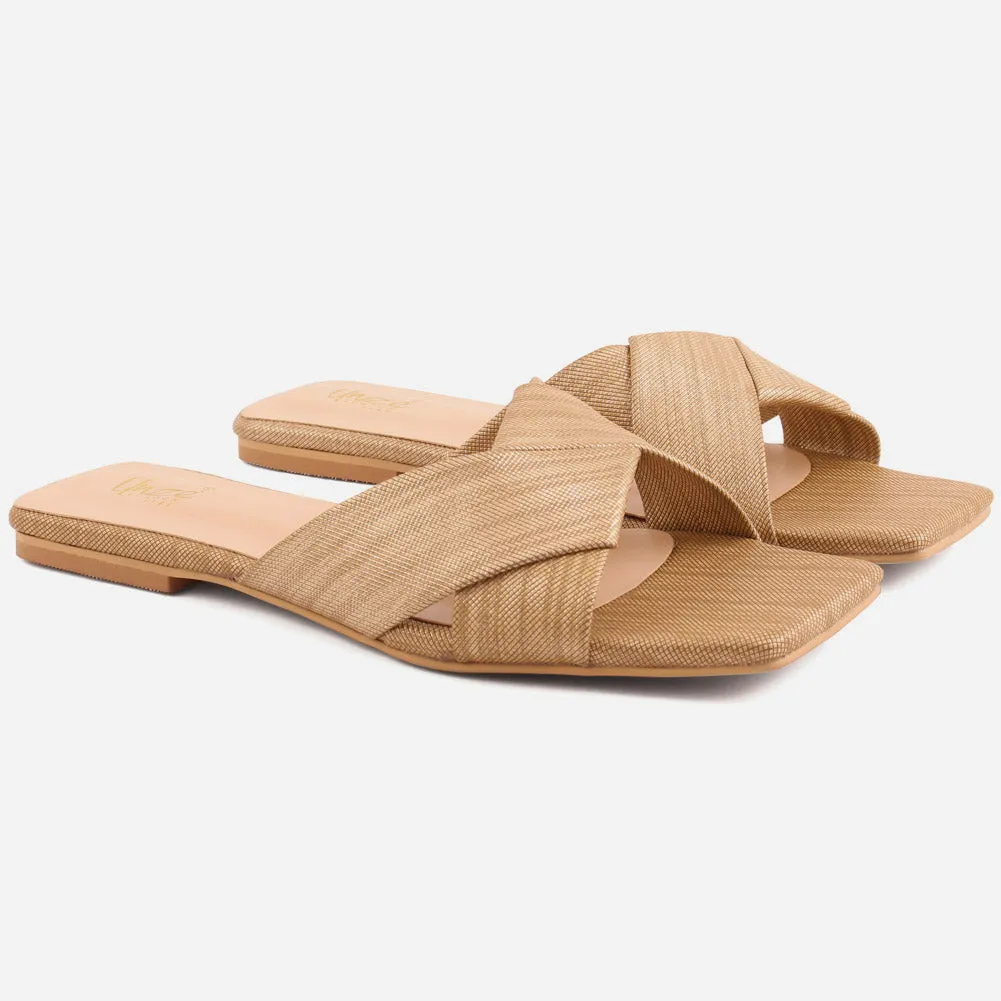Women "SELA" Flat Slippers