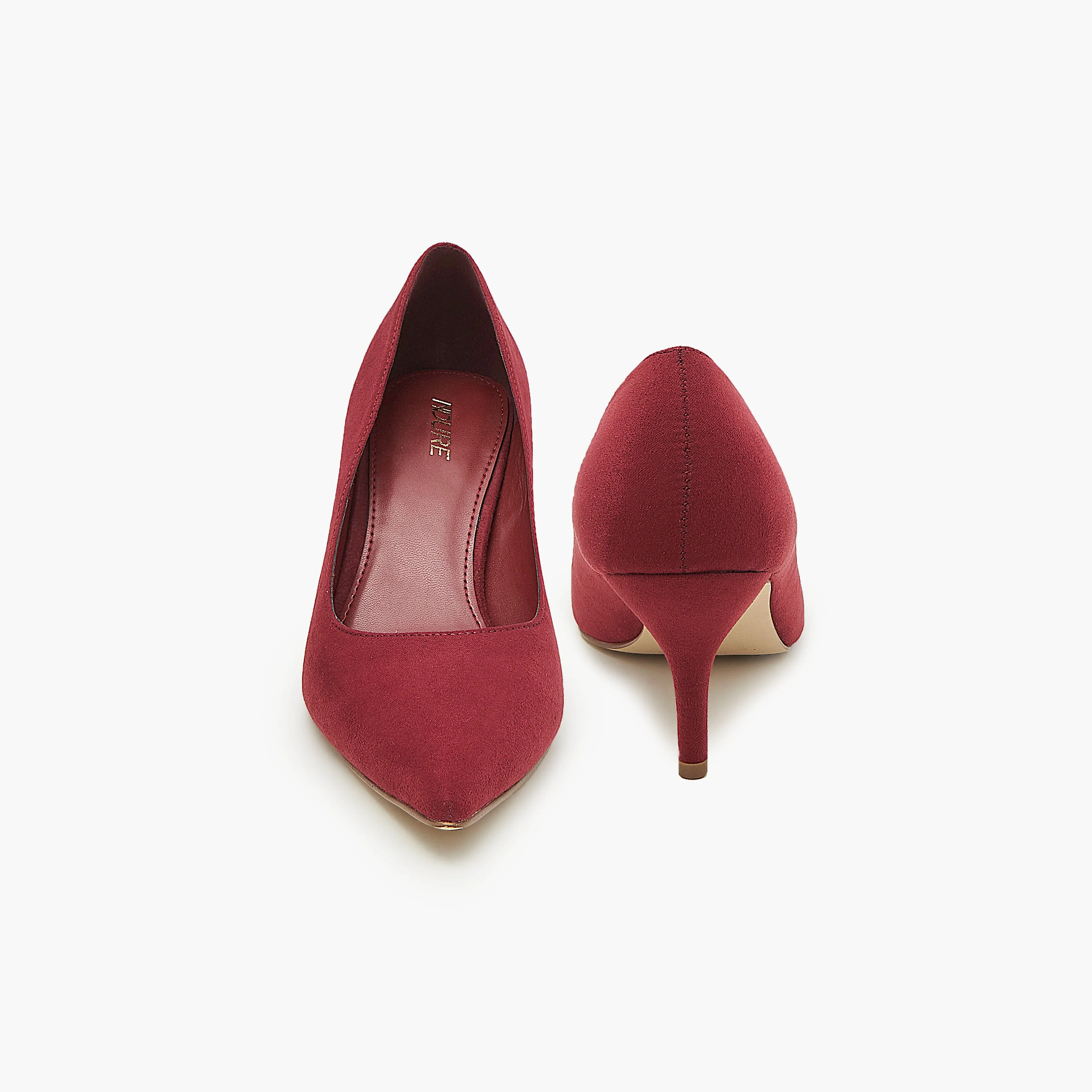 Women's Buckled Low Heel Pumps