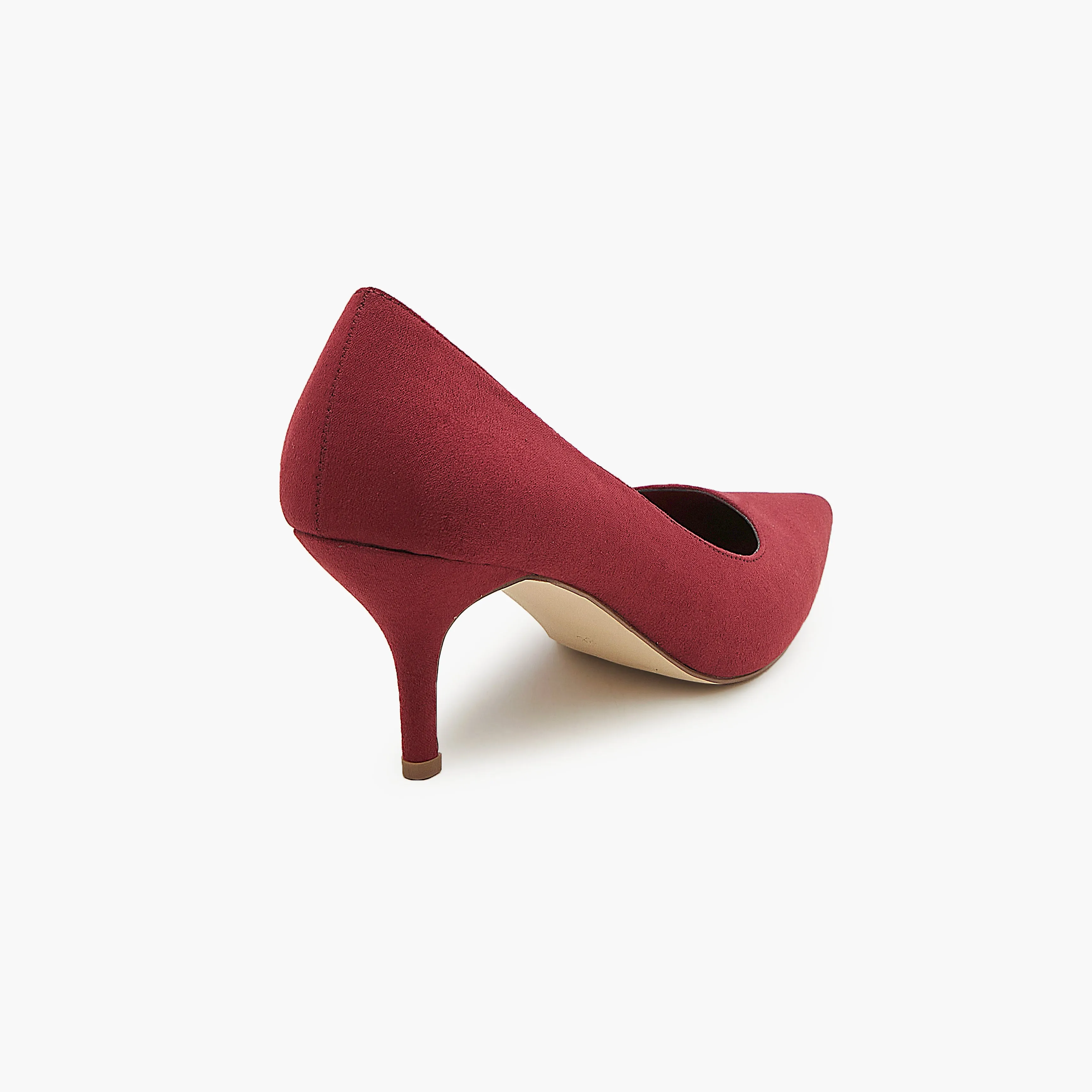 Women's Buckled Low Heel Pumps