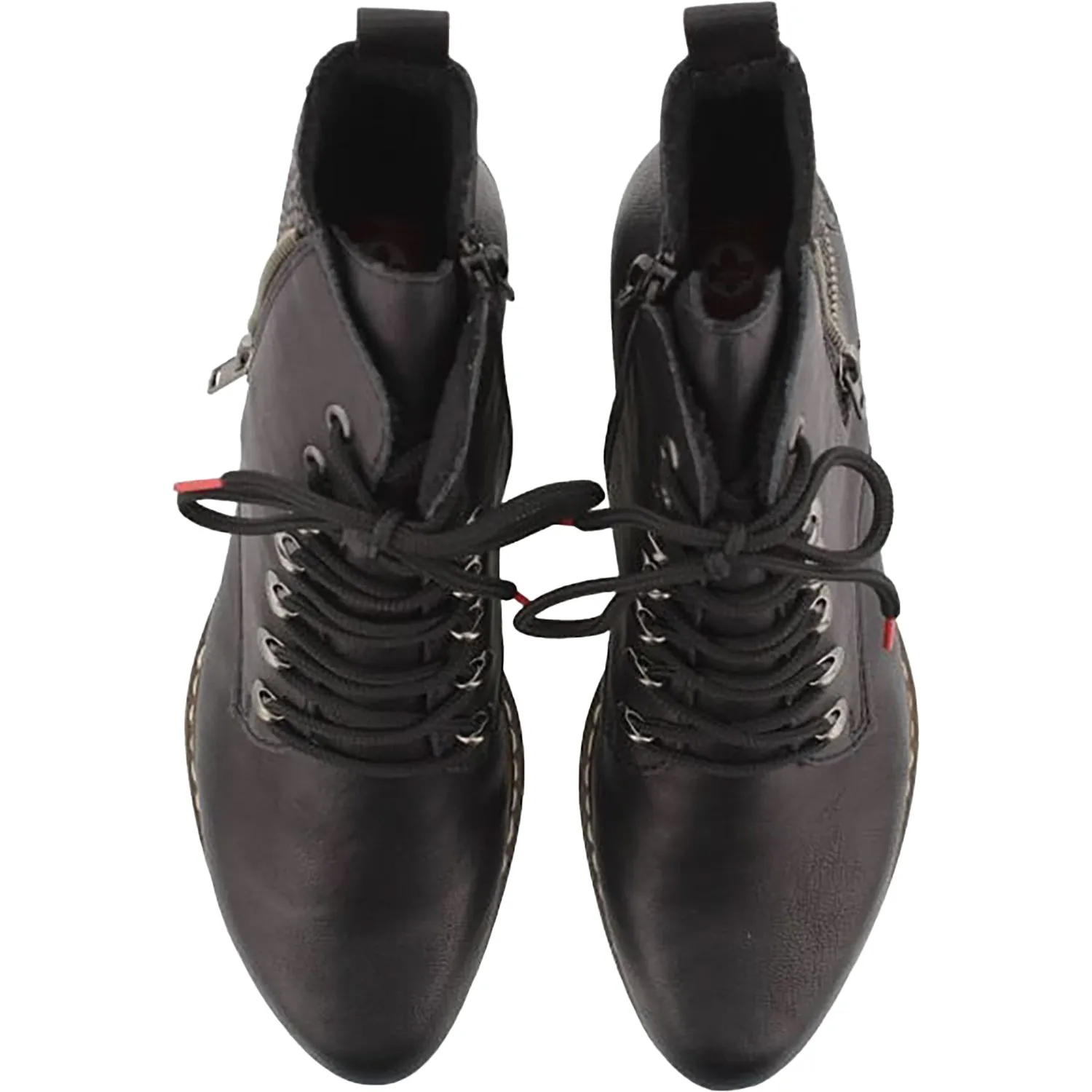 Women's Rieker Y0800-00 Fabiola 00 Black/Black Synthetic