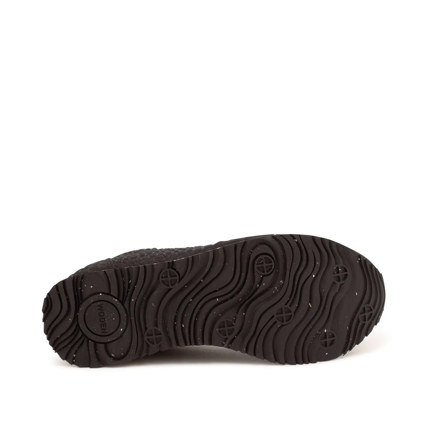 Ydun Stamped Leather - Black